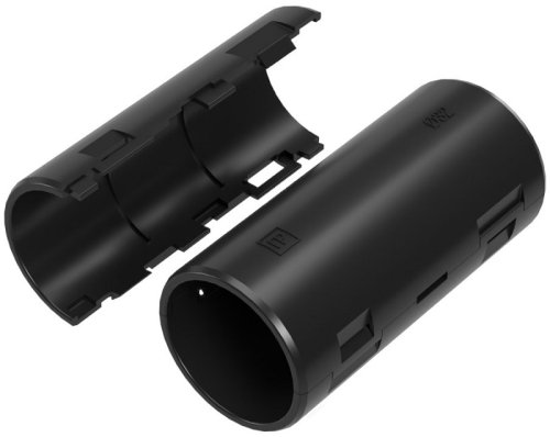 Муфта разборная атмосферостойкая ПВХ Промрукав Д=32 IP40 черный фото Муфта разборная атмосферостойкая ПВХ Промрукав Д=32 IP40 черный картинка